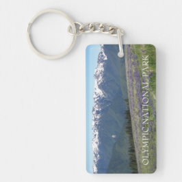 Olympischer Nationalpark Berge und Wiesen Schlüsselanhänger