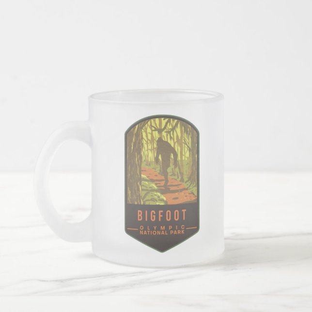 Olympischer Nationalpark Bigfoot Mattglastasse (Links)