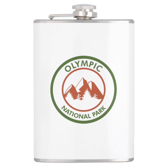 Olympischer Nationalpark Flachmann (Vorderseite)