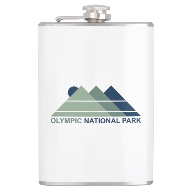 Olympischer Nationalpark Flachmann (Vorderseite)