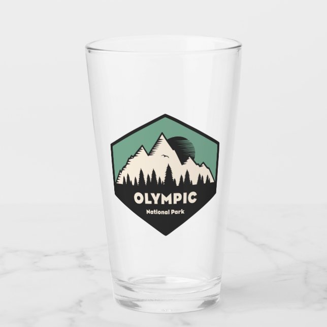 Olympischer Nationalpark Glas (Vorderseite)