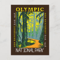 Olympischer Nationalpark Hoh Regenwald erschüttert