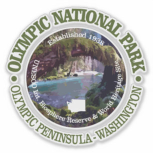 Olympischer Nationalpark (NP2) Aufkleber