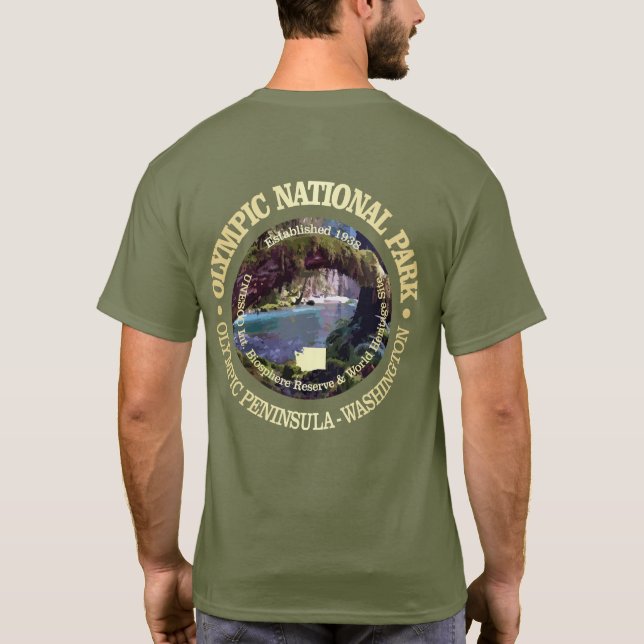 Olympischer Nationalpark (NP2) T-Shirt (Rückseite)