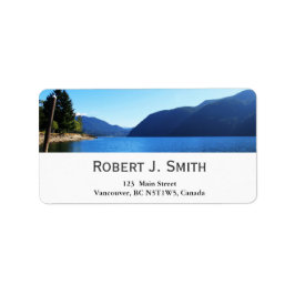 Olympischer Nationalpark, Seattle, USA Adressaufkleber