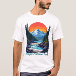 Olympischer Nationalpark - Sonnenuntergang T-Shirt