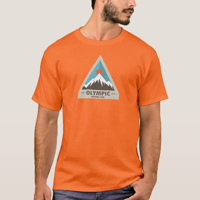 Olympischer Nationalpark T-Shirt (Vorderseite)