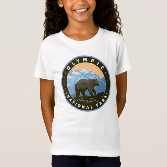 Olympischer Nationalpark T-Shirt (Vorderseite)
