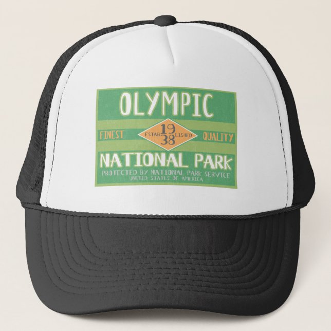 Olympischer Nationalpark Truckerkappe (Vorderseite)