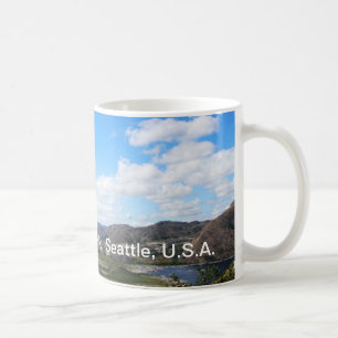 Olympischer Nationalpark, U.S.A. Schöne Landschaft Kaffeetasse