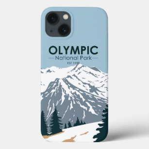 Olympischer Nationalpark Washington Vintag Case-Mate iPhone Hülle