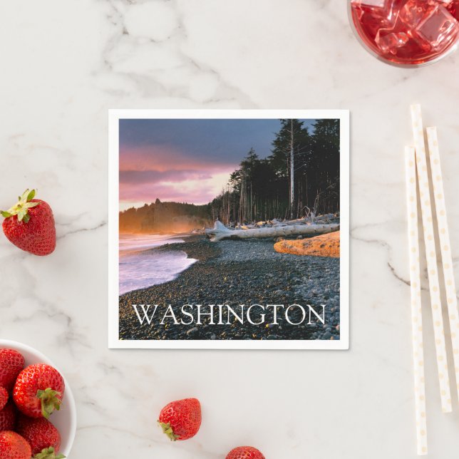 Olympischer Nationalpark | Washingtoner Staat Serviette (Beispiel)