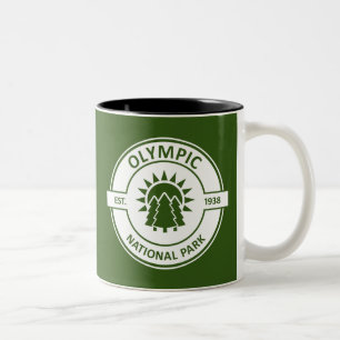 Olympischer Nationalpark Zweifarbige Tasse