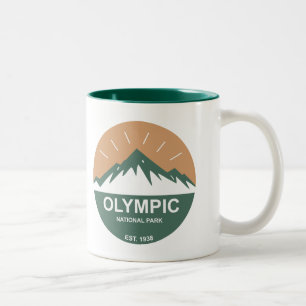 Olympischer Nationalpark Zweifarbige Tasse