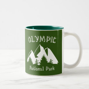 Olympischer Nationalpark Zweifarbige Tasse