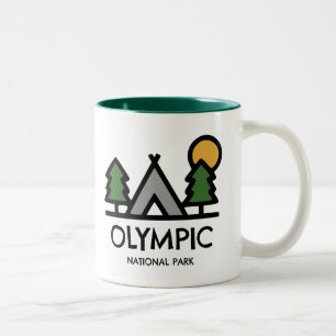 Olympischer Nationalpark Zweifarbige Tasse