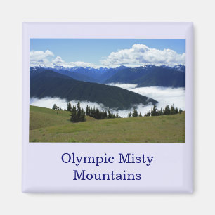 Olympischer nebelhafte Gebirgsmagnet Magnet