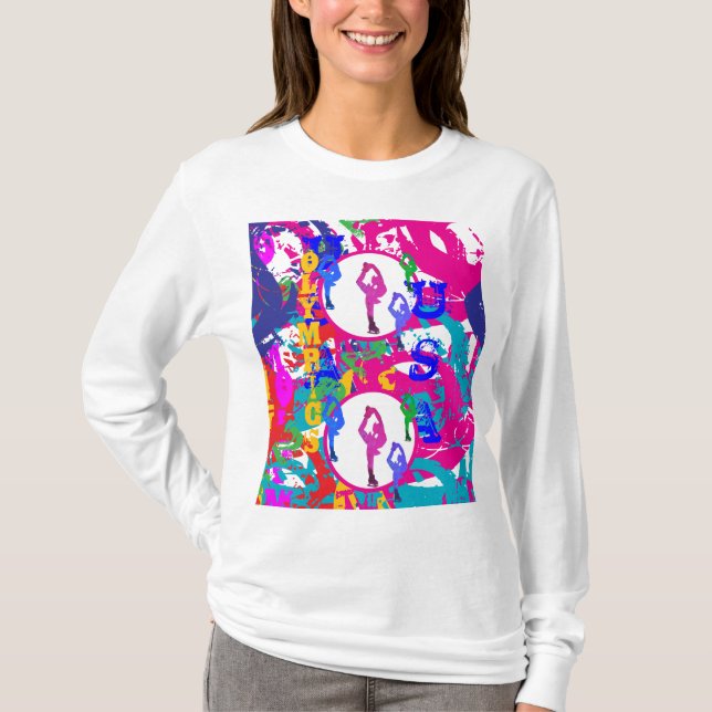OLYMPISCHES EISLAUFEN  T-Shirt (Vorderseite)