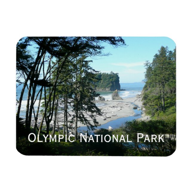 Olympisches Nationalparkmagnet Magnet (Horizontal)