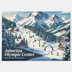Olympisches Zentrum Jahorina Bosnien und Herzegowi Magnet