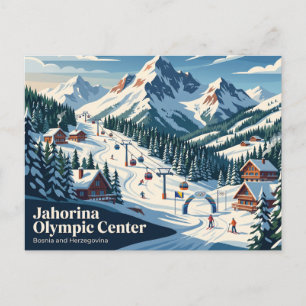 Olympisches Zentrum Jahorina Bosnien und Herzegowi Postkarte