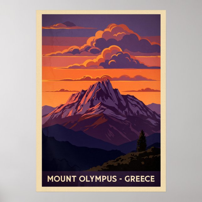 Olympus Griechenland V04 Poster (Vorne)