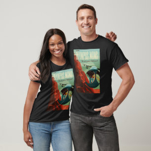 Olympus Mons auf dem Mars ist der höchste Vulkan i T-Shirt