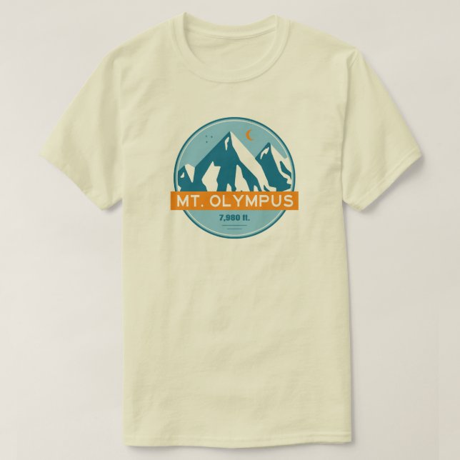 Olympus Washington Stars Moon T-Shirt (Design vorne)