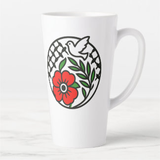 Ölzweig und Taube Milchtasse
