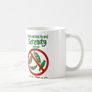 OM 12 tritt "keine Erbsen" 12 Unze. Tasse