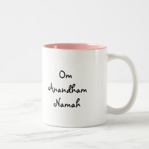 Om Anandham Namah - Tasse