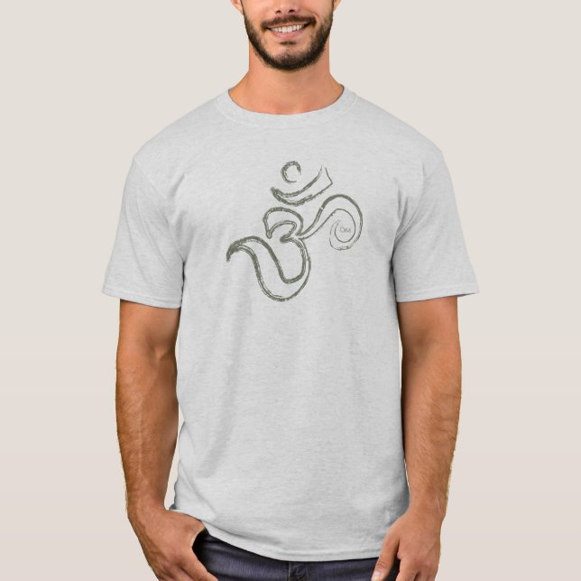 Om Brushed T - Shirt (Vorderseite)