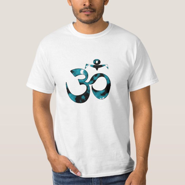 Om Camouflage - T-shirts yoga pour hommes (Devant)