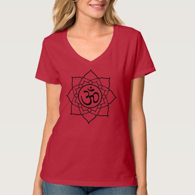 ‚Om Chakra‘ T-Shirt (Vorderseite)