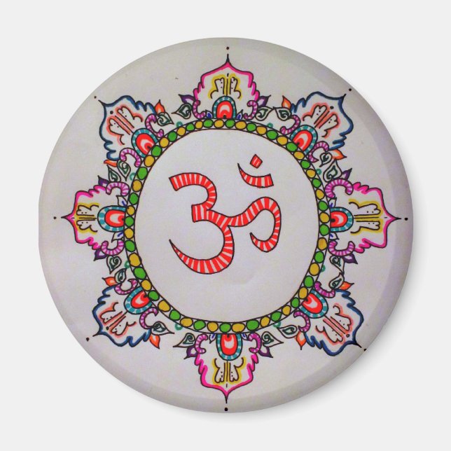 Om Design Magnet (Vorne)