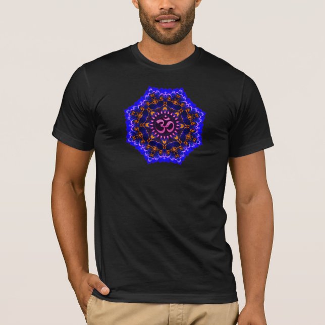 Om Energy Mandala Om Shirt (Vorderseite)