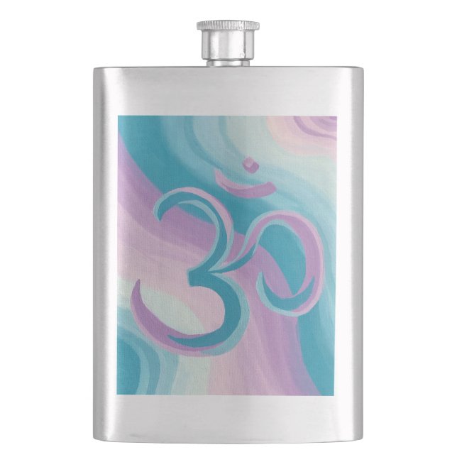 Om Flask Flachmann (Vorderseite)