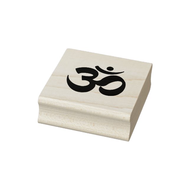 Om Hindu Meditation Symbol Yoga Indische Gummistempel (Stempel)