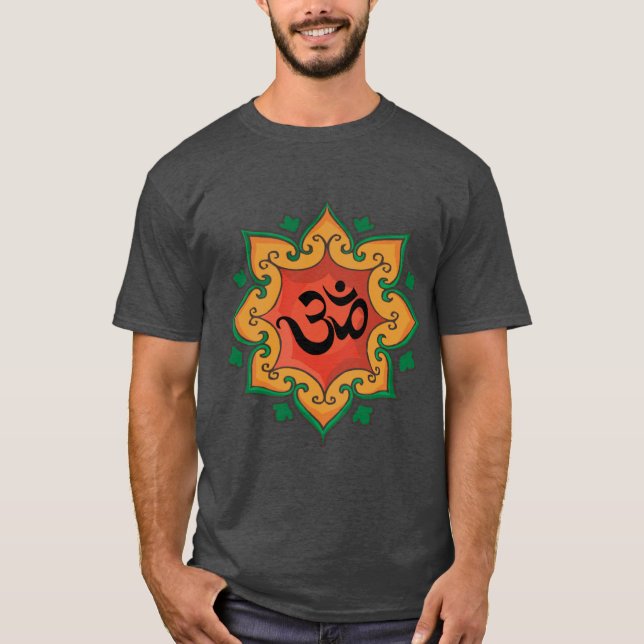 Om India girl T-Shirt (Vorderseite)