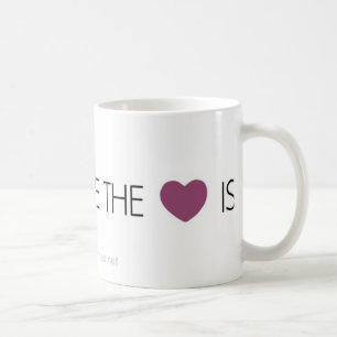 OM ist, wo das Herz Tasse ist