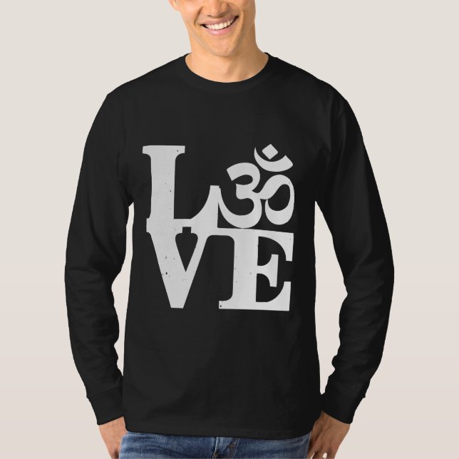 Om Liebe T-Shirt (Vorderseite)