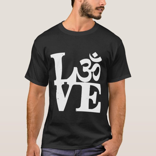 Om Liebe T-Shirt (Vorderseite)