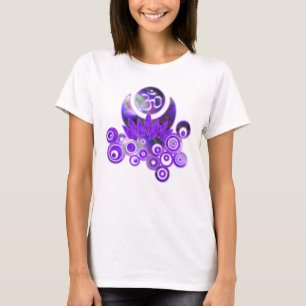 OM LOTUS Design Violett + Ihre Ideen T-Shirt
