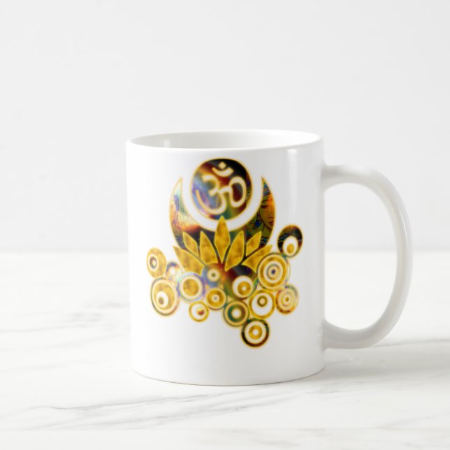 Om Lotus Kaffeetasse (Rechts)
