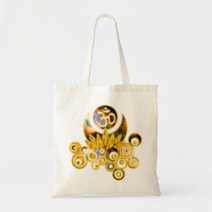 Om Lotus Tragetasche