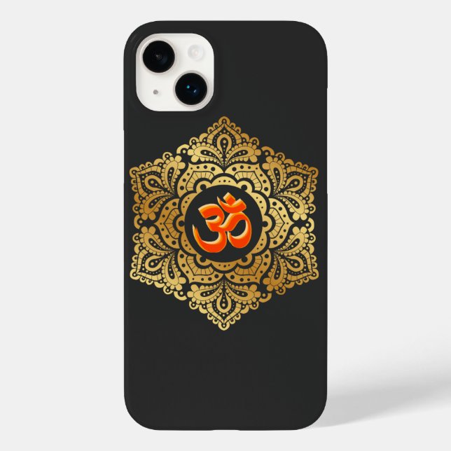 Om Mandal Hindu Sign Case-Mate iPhone 14 Plus Hülle (Rückseite)