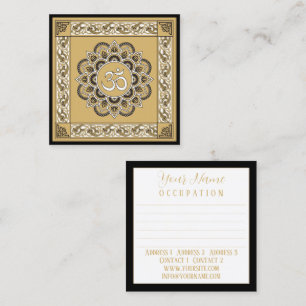 OM Mandala - Carte de visite