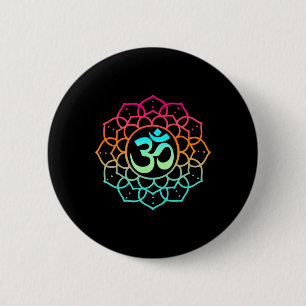 Om Mandala Spirituelles Zen Yoga Buddhistisches Me Button