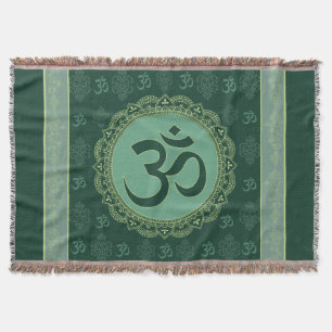 OM Mandala - Werft Blanket Decke