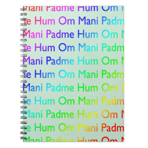 Om Mani Padme Hum Notizblock